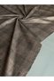 Coffee Color Plaid Patterned Flannel Fabric Wool Cotton - Sold by the Meter - Double Width 150 cm Trousers Skirt Coat Suit Fashion Clothing Fabric