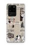 Samsung Galaxy S20 Ultra Compatible 101 Dalmatians Patterned Transparent Phone Case