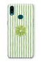 Samsung Galaxy A10S Compatible Lime Slice Patterned Transparent Phone Case