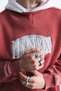 Oversize printed hooded sweatshirt - 7