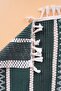 Haki Regina Cotton Tasseled Runner 35X145 cm - 6