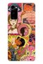 Samsung Galaxy S20 Fe Compatible Pop Art Drawing Collage Pattern Transparent Phone Case