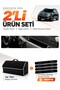 Daci̇a Duster 3 Generation (2024-2026) Compatible Glove Box Cover + Thai Feather Luggage Bag Set - Da011