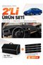 Volkswagen Jetta (2010-2018) Compatible Dashboard Cover + Tay Tüyü Luggage Bag + Sticker Set - Vw013