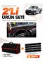 Isuzu D-Max (2012-2019) Compatible Glove Box Cover + Thai Feather Trunk Bag + Sticker Set - Is002