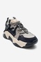 Leona Navy Blue Suede Women's Sports Sneakers - 6