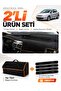 Peugeot 307 (2001-2008) Compatible Glove Box Cover + Thai Feather Trunk Bag + Sticker Set - Pe009