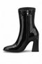 Elit Pm486 K1503-1 Women's Heeled Boots Black - 4