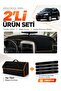 Ssangyong Kyron (2005-2012) Compatible Glove Box Cover + Thai Feather Trunk Bag + Sticker Set - Ss001