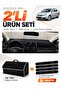 Volkswagen Jetta (2007-2011) Compatible Dashboard Cover + Tay Feather Trunk Bag + Sticker Set - Vw010
