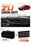 Skoda Forman (1990-1995) Compatible Dashboard Cover + Thai Feather Luggage Bag + Sticker Set - Sk003