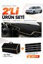 Volkswagen Golf 7 (2012-2020) Compatible Glove Box Cover + Tay Feather Trunk Bag + Sticker Set - Vw012