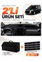 Citroen Berlingo B9 Coverless Screen Protector (2008-2017) Compatible Dashboard Cover + Thai Feather Bag Set - Ci012