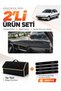 Peugeot 405 (1987-1992) Compatible Glove Box Cover + Tay Feather Trunk Bag + Sticker Set - Pe017