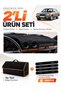 Dashboard Cover + Thai Feather Trunk Bag + Sticker Set Mercedes W123 (1976-1985) Compatible - Mb010
