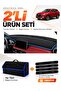 Mg Hs (2018-2024) Compatible Glove Box Cover + Thai Feather Trunk Bag + Sticker Set - Mg001