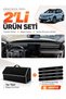 Ci̇troen C3 Ai̇rcross (2023-2026) Compatible Glove Box Cover + Tay Tüy Luggage Bag Set - Ci020