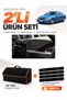Mercedes C207 (2009-2017) Compatible Dashboard Cover + Tay Tüy Luggage Bag + Sticker Set - Mb008