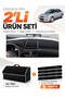 Subaru Impreza (1998-2000) Compatible Glove Box Cover + Tay Feather Trunk Bag + Sticker Set - Su004