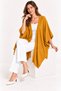Women's Bat Sleeve Single Layer Casual Knitwear Poncho Cardigan - 2