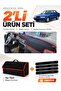 Mazda 626 Gd (1987-1991) Compatible Dashboard Cover + Thai Feather Trunk Bag + Sticker Set - Ma008
