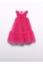 Girl's Dress Fusia - 4