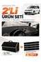 Volkswagen Caddy (2010-2015) Compatible Dashboard Cover + Tay Feather Trunk Bag + Sticker Set - Vw002