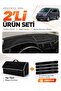 Volkswagen Transporter T6 Covered (2015-2020) Compatible Glove Box Cover + Glove Bag Set - Vw030