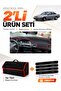 Nissan Altima (1988-1993) Compatible Torpedo Cover + Thai Feather Trunk Bag + Sticker Set - Ni003