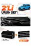 Ford Tourneo Connect (2023-2026) Compatible Dashboard Cover + Thai Feather Luggage Bag Set - Fo024