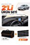 Nissan Almera Screened (2000-2006) Compatible Glove Box Cover + Thai Feather Trunk Bag Set - Ni002