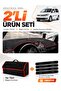 Volkswagen Caddy (2010-2015) Compatible Dashboard Cover + Tay Feather Trunk Bag + Sticker Set - Vw002