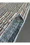 Winter Chanel Fabric, Plush/Wool Inside, Striped Pattern, Thick Knitted Fabric for Coats and Jackets, Upholstery Fabric (Sold by the Meter) - 7