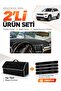 Jeep Grand Cherokee (2014-2020) Compatible Dashboard Cover + Tay Feather Luggage Bag Set - Je002