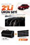 Tofaş Şahi̇n Doğan Kartal High Bust (1981-2002) Compatible Torpedo Cover Feather Bag Set - Tf002