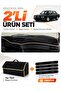Bmw E28 (1981-1988) Compatible Glove Box Cover + Thai Feather Trunk Bag + Sticker Set - Bm006
