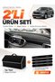 Dashboard Cover + Thai Feather Trunk Bag + Sticker Set Kia Sorento (2015-2018) Compatible - Ki020