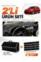 Seat Leon (2005-2012) Compatible Glove Box Cover + Tay Feather Trunk Bag + Sticker Set - Se005