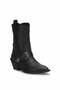 Elit Vvs2738C Women's Genuine Leather Heeled Boots Black - 2