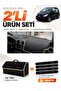 Mitsubishi Colt Pocketed (2004-2013) Compatible Glove Box Cover + Thai Feather Trunk Bag Set - Mi005