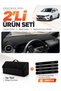 Mercedes W247 B180 B Class (2019-2022) Compatible Glove Box Cover + Tay Tüy Luggage Bag Set - Mb002