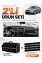 Skoda Octavia (2009-2012) Compatible Dashboard Cover + Tay Feather Trunk Bag + Sticker Set - Sk009