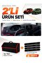 Peugeot Ri̇fter (2018-2026) Compatible Dashboard Cover + Thai Feather Trunk Bag + Sticker Set - Pe028 - 2