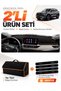 Dashboard Cover + Thai Feather Trunk Bag + Sticker Set Compatible with Chery Tiggo 8 Pro (2018-2024) - Cy002