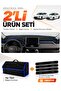 Toyota Corolla E210 with Ghost Indicator (2018-2026) Compatible Dashboard Cover Thai Feather Bag Set - To017
