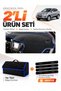 Hyundai Tucson (2009-2015) Compatible Glove Box Cover + Tay Tüy Luggage Bag + Sticker Set - Hu034