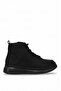 26Ksrrz1001 Women's Genuine Leather Flat Boots Black