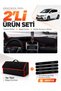 Toyota Verso (2009-2018) Compatible Dashboard Cover + Tay Tüy Luggage Bag + Sticker Set - To024