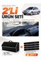 Dashboard Cover + Thai Feather Trunk Bag + Sticker Set Kia Rio (2000-2005) Compatible - Ki011