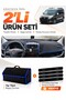 Fiat Doblo D3 (2010-2013) Compatible Torpedo Cover Without Cover + Tay Feather Luggage Bag Set - Fi006